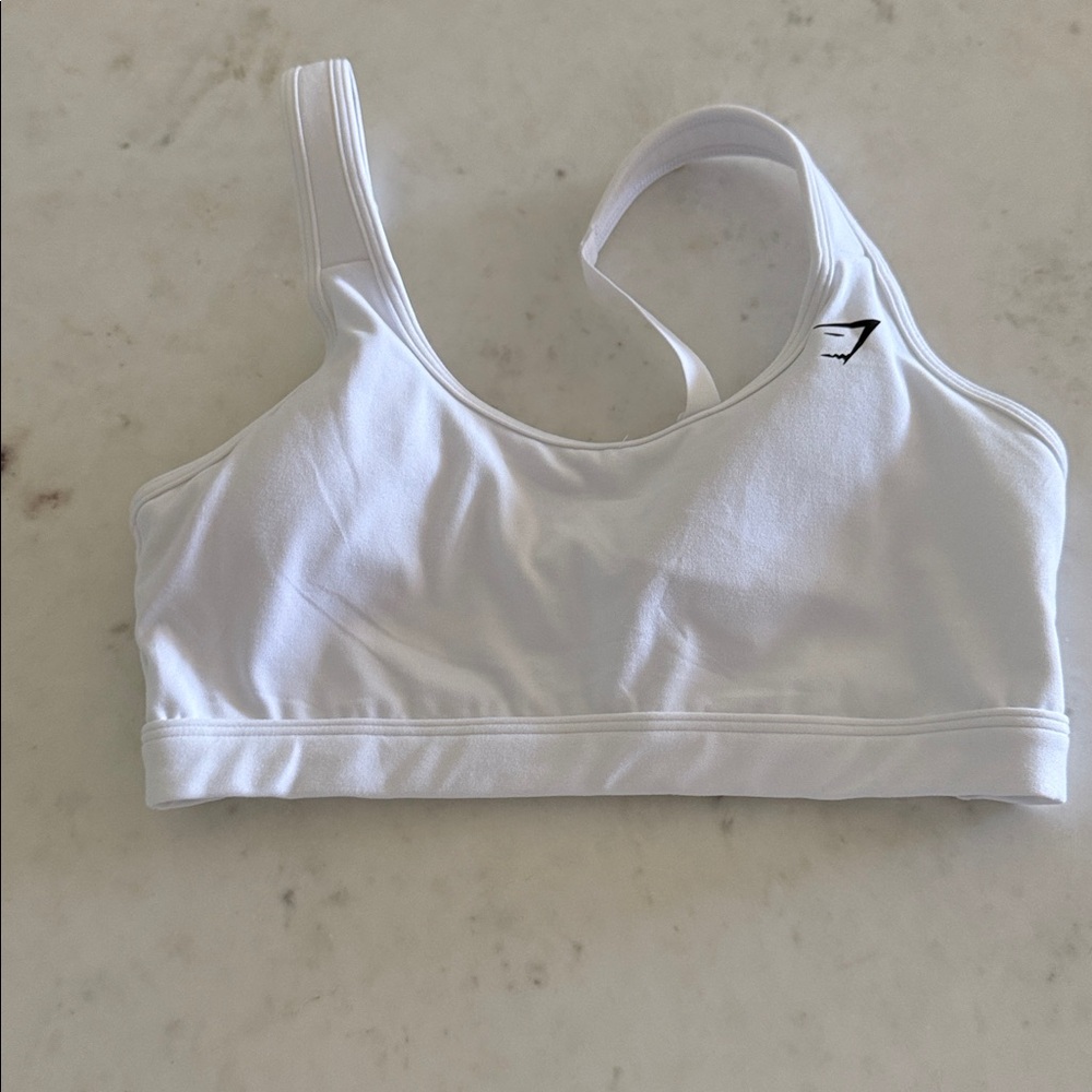 Gymshark Cream Sports Bra new without tags